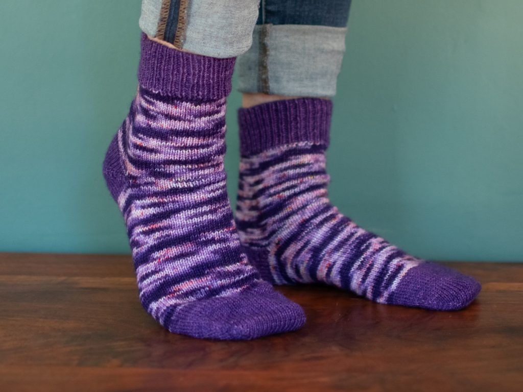 Sock Knitting: A Review of Two Different Patterns
